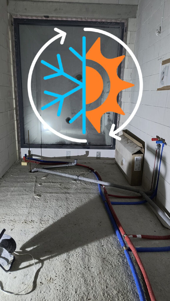 instalacja wod-kan z cyrkulacją ciepłej wody