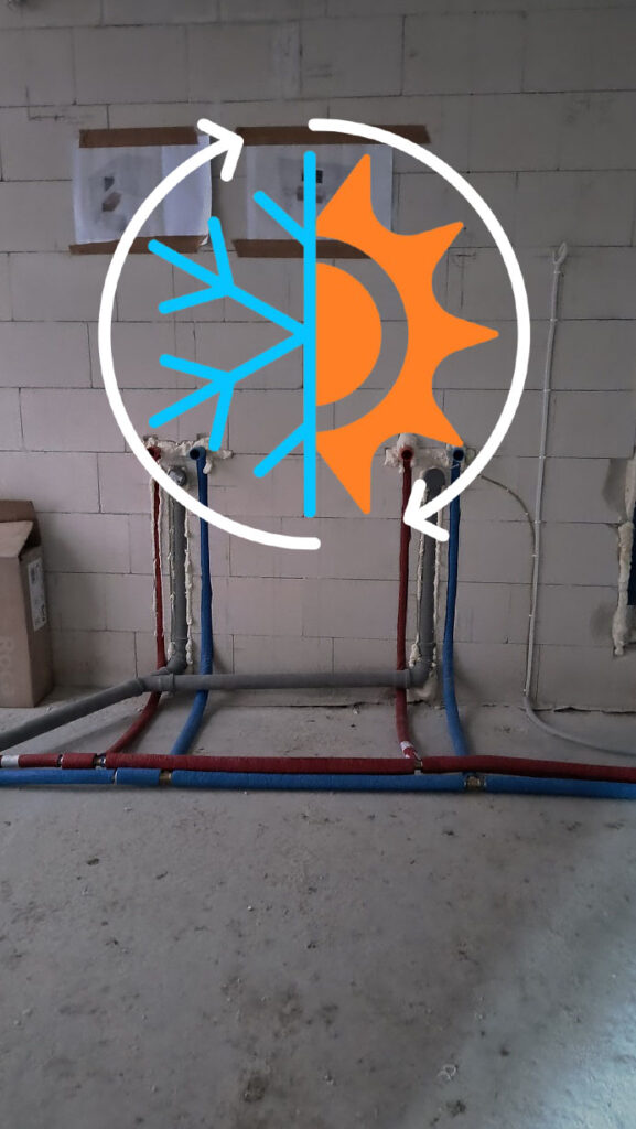 instalacja wod-kan z cyrkulacją ciepłej wody